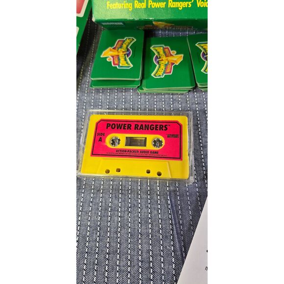 Parker Brothers Toys Vintage 1994 Mighty Morphin Power Rangers Action-Packed Aud - Picture 3 of 7